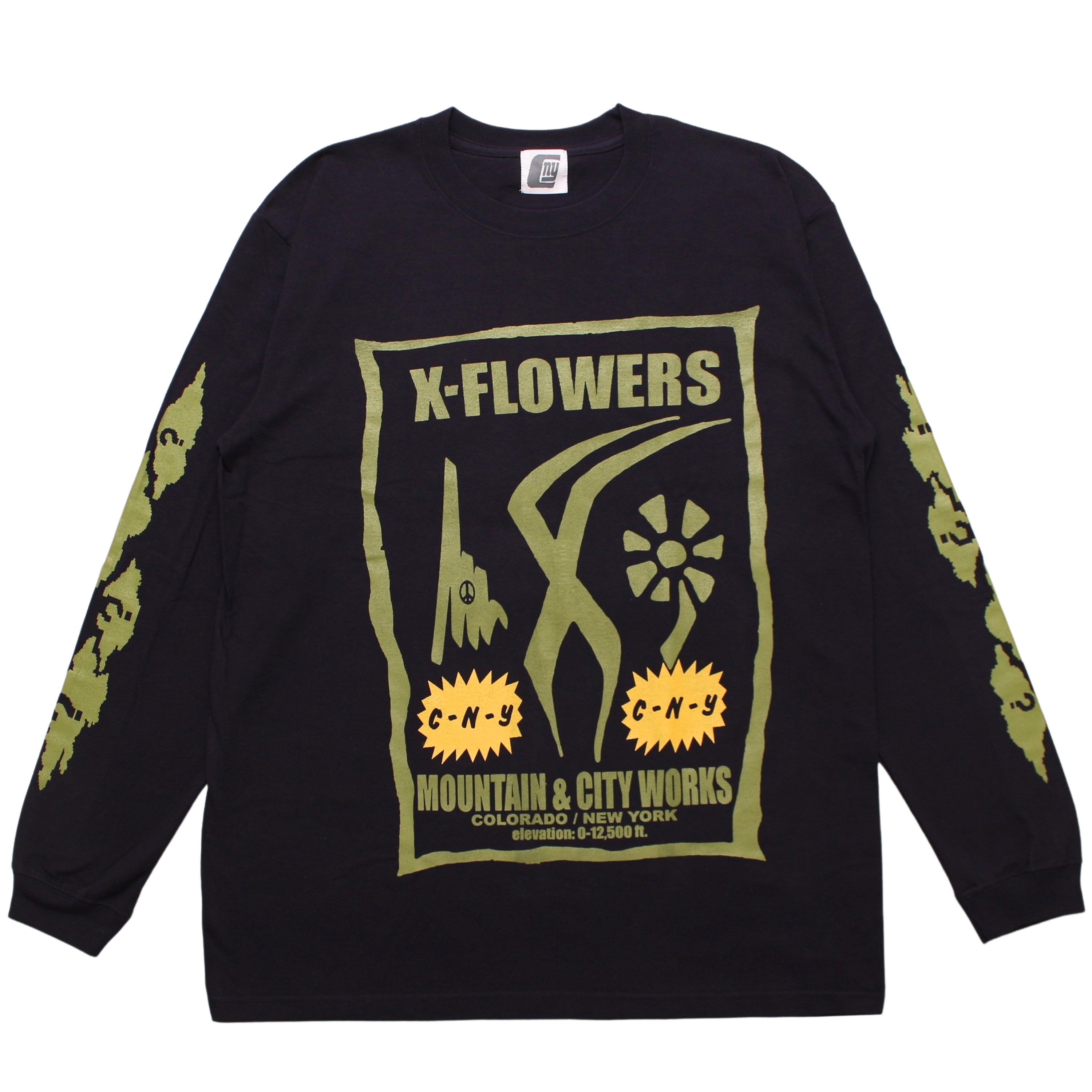 X Flower LS Tee – CNY.NYC